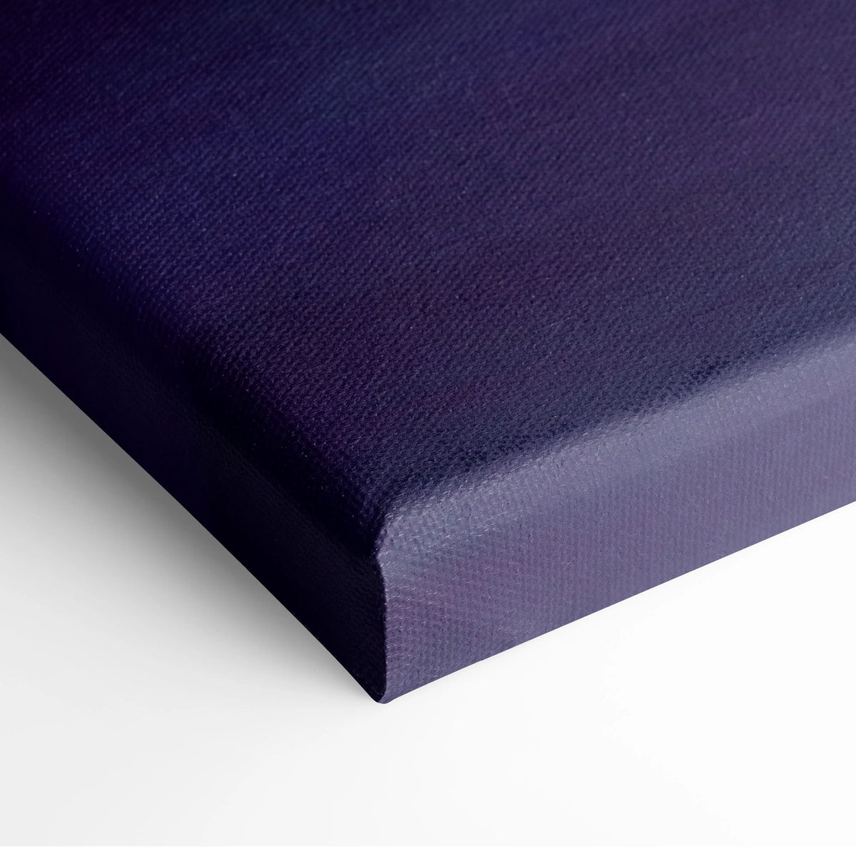 Deep navy canvas print with textured woven surface and raised edges inspired by Pagani Huayra Roadster automotive art