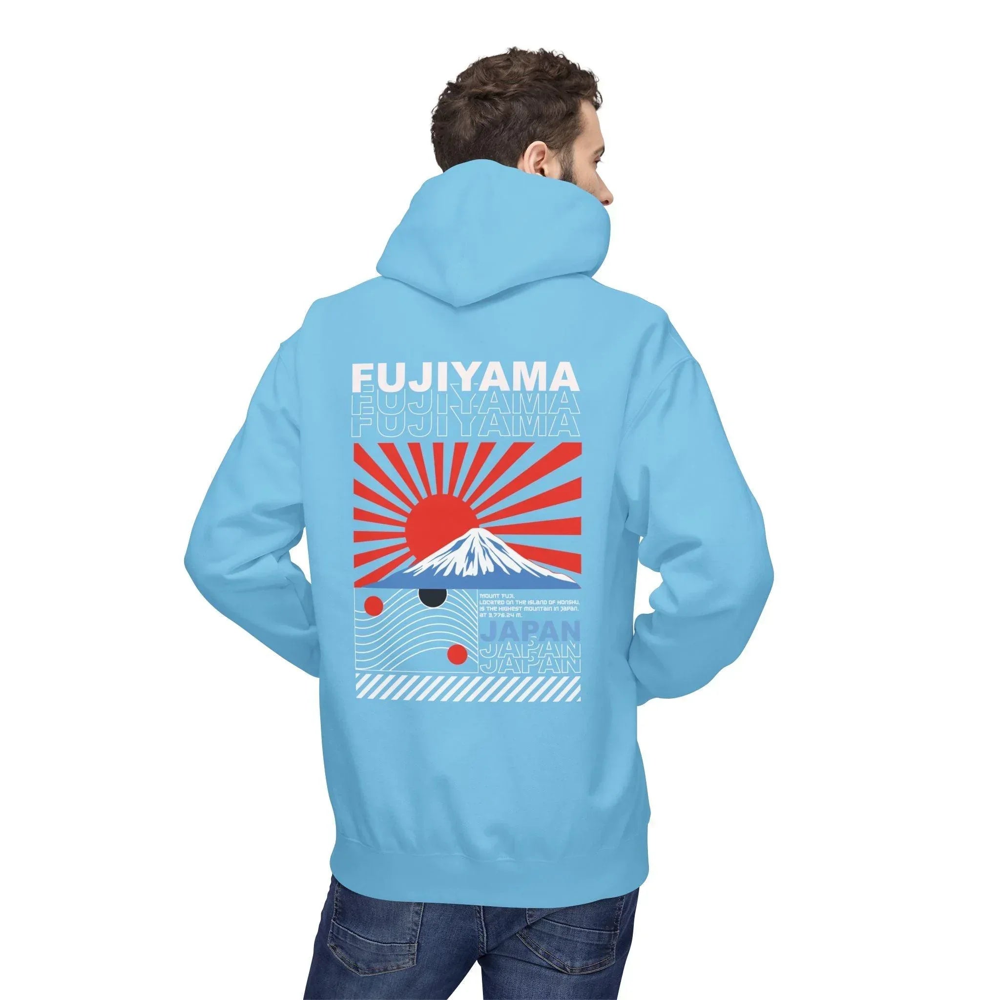 Fujiyama Japan Streetwear Cozy Fleece Hoodie - Ultimate Comfort & Style