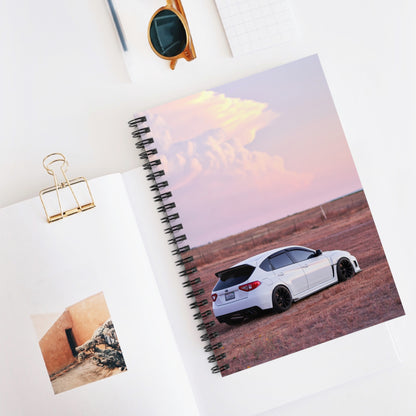 Subaru WRX STI Automotive Spiral Notebook #009 - Throttle Designs