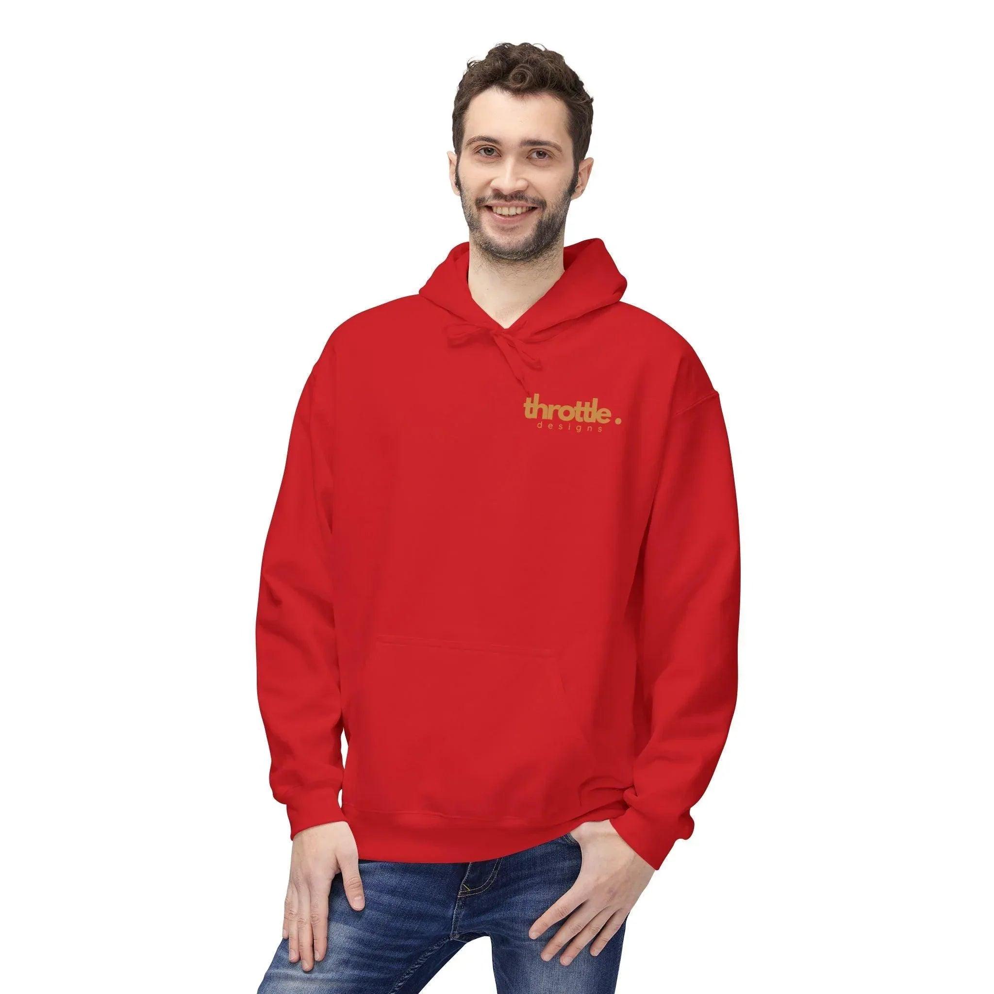 Ultimate Retro Fishing Fleece Hoodie for Comfort and Style