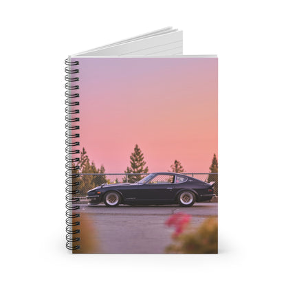 Nissan 240z Automotive Spiral Notebook #001 - Throttle Designs