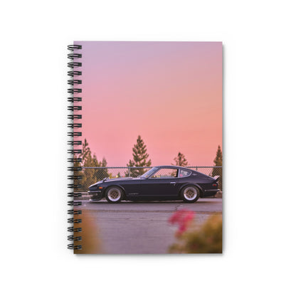 Nissan 240z Automotive Spiral Notebook #001 - Throttle Designs