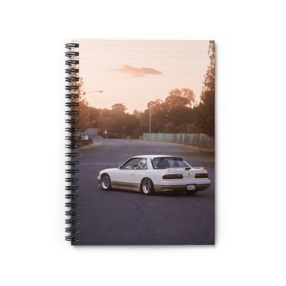 Nissan 240sx S13 Silvia Automotive Spiral Notebook #002 - Throttle Designs