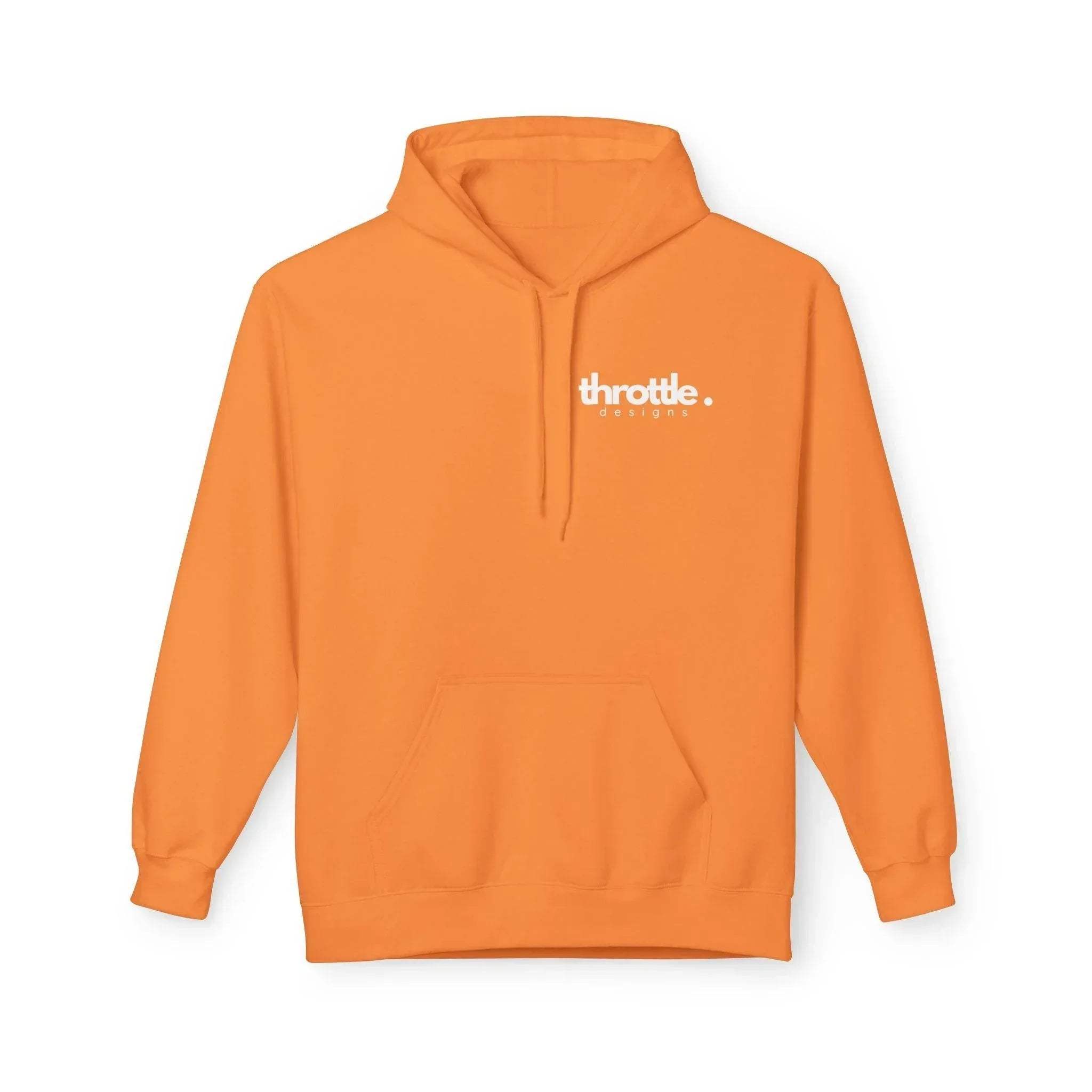 Throttle Designs Ultimate Comfort Fleece Hoodie - Small Logo