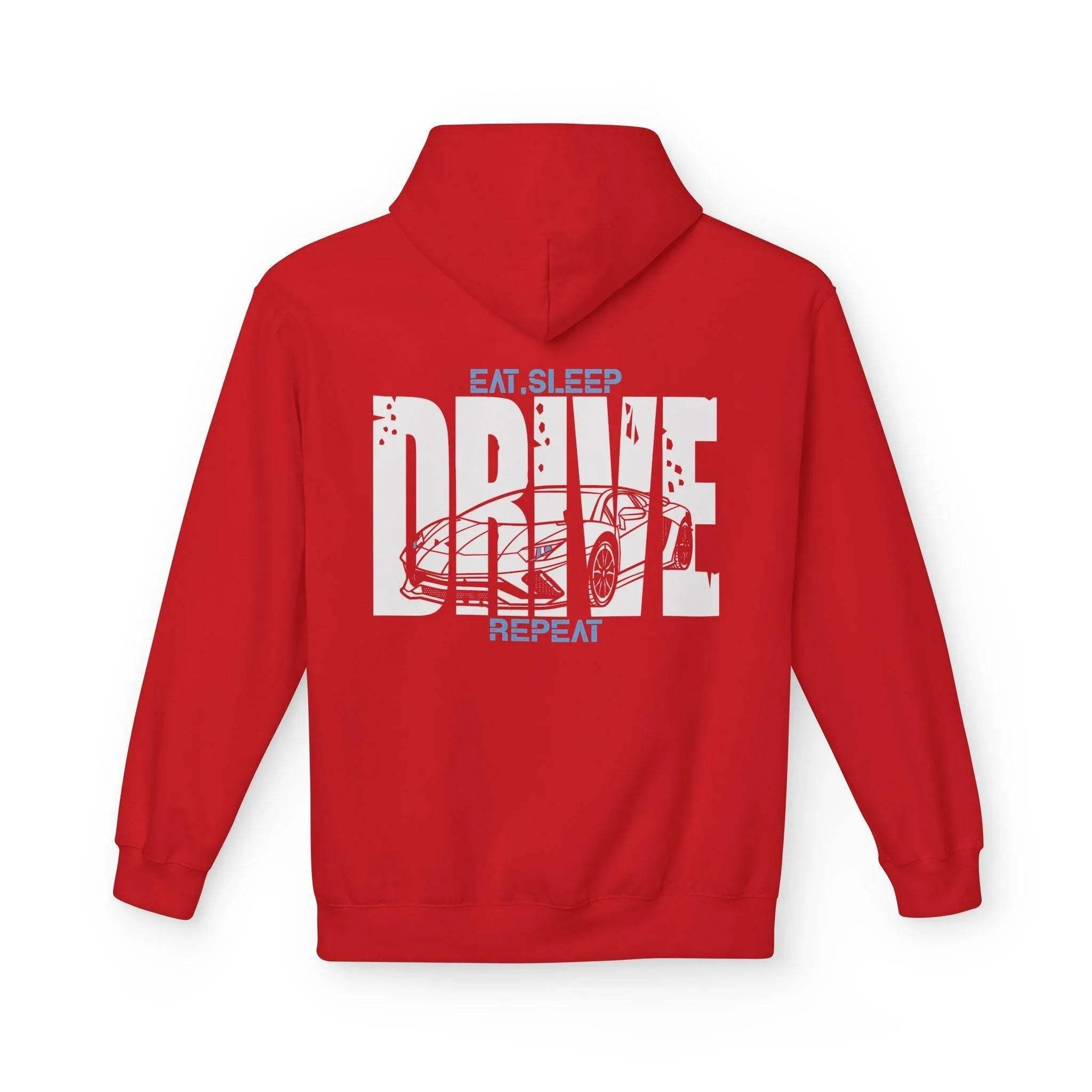 Luxury Lamborghini Aventador DRIVE Fleece Hoodie for Ultimate Comfort