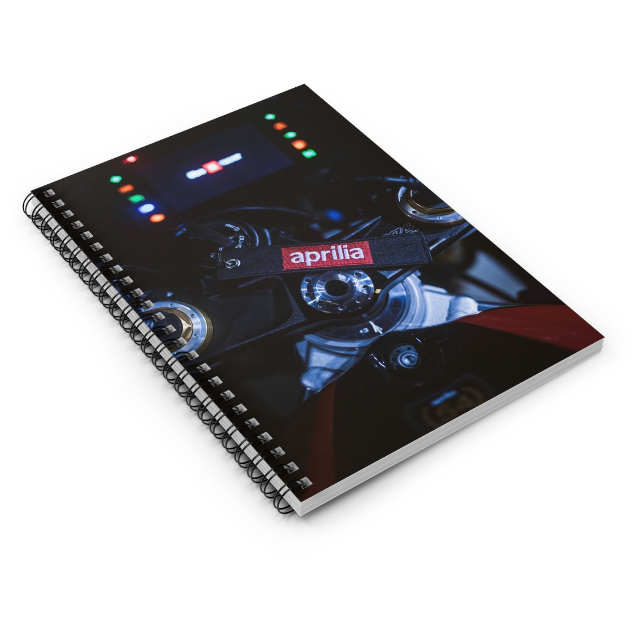 Aprilia RSV4 1100 Factory Motorcycle Spiral Notebook #023 - Throttle Designs