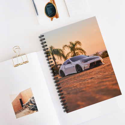 Nissan 370z Automotive Spiral Notebook #007 - Throttle Designs