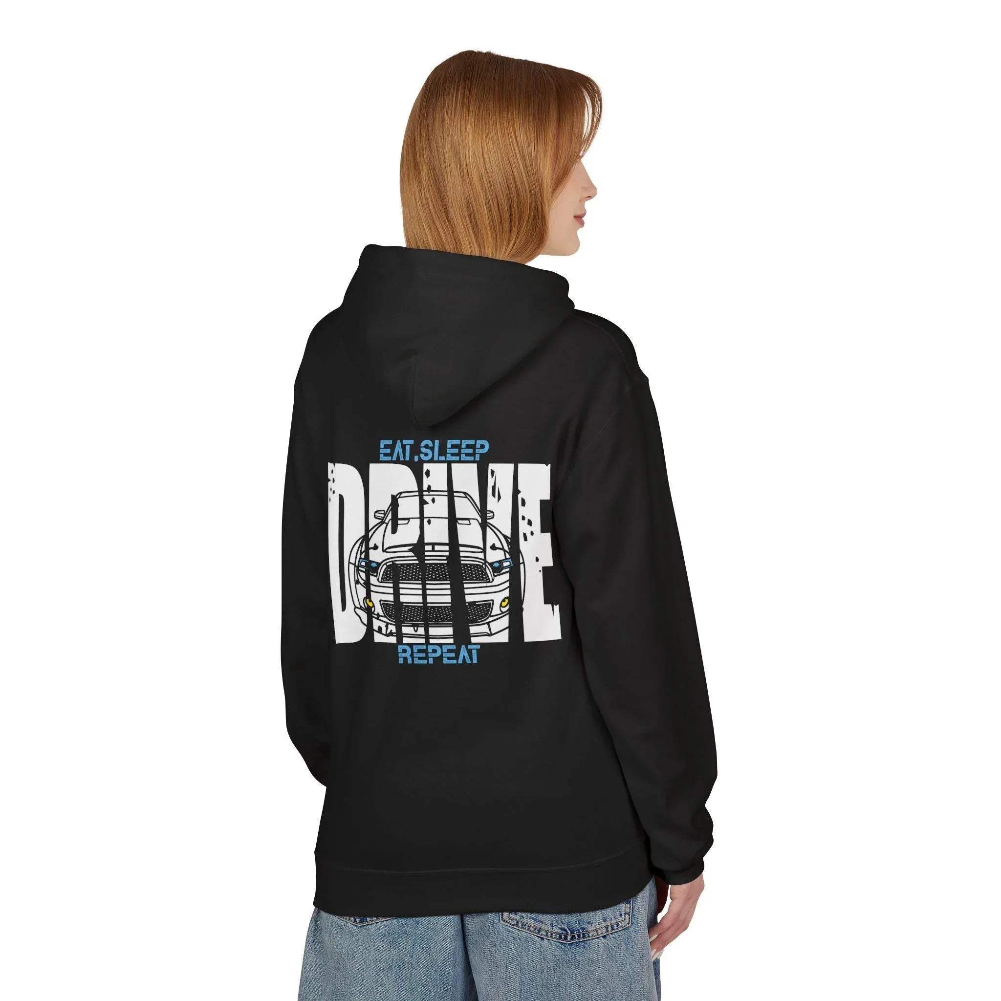Nissan R34 GT-R DRIVE Fleece Hoodie - Premium Comfort & Style