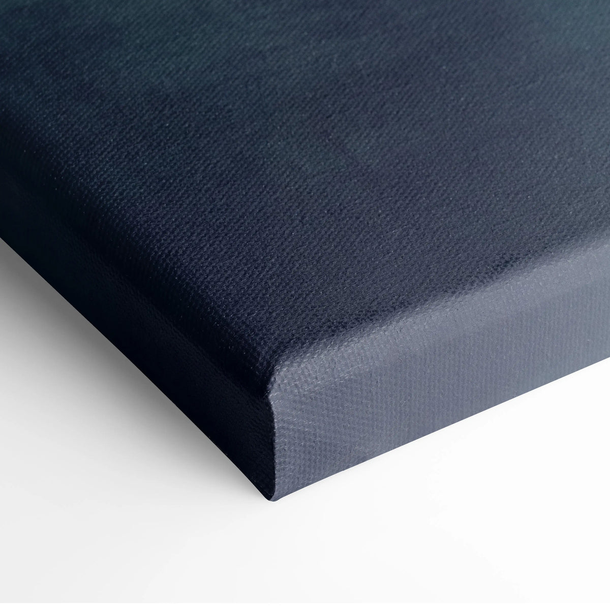 Dark navy canvas print featuring textured woven surface and raised edges for Porsche 911 GT3 RS inspired supercar art