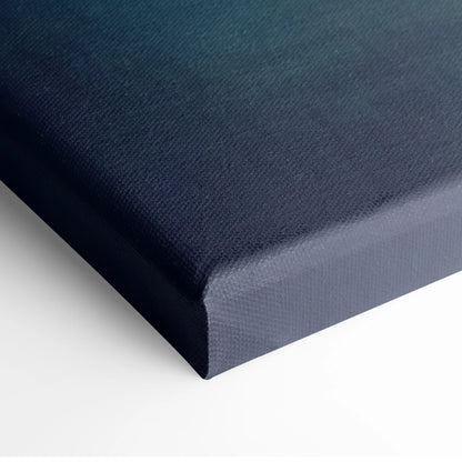 Dark blue canvas art with subtle gradient inspired by mazda rx-7 japanese sports car for living room wall decor