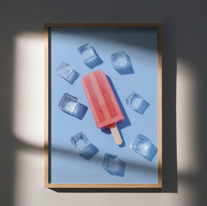Vibrant Food Digital Art Kitchen Wall Poster | Vertical - Throttle Designs
