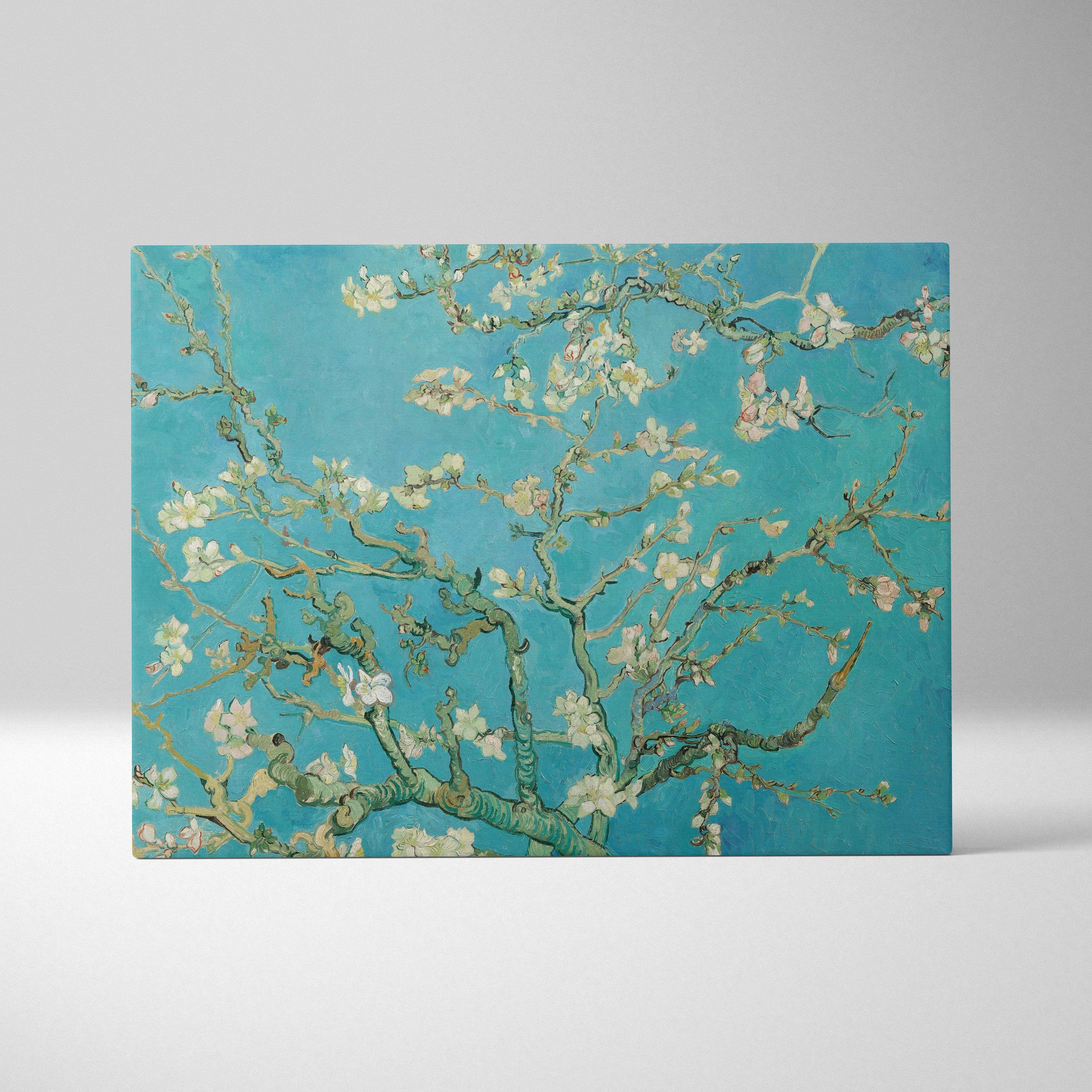 Almond Blossom Vincent van Gogh canvas print with pink blossoms