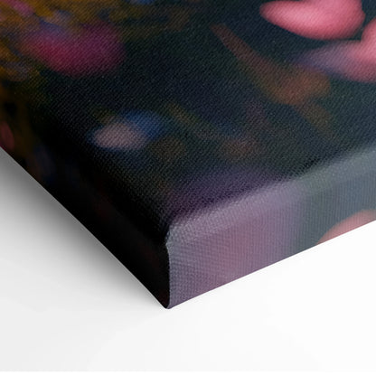 Stunning High-Resolution Cherry Blossom Floral Canvas Wall Art Print