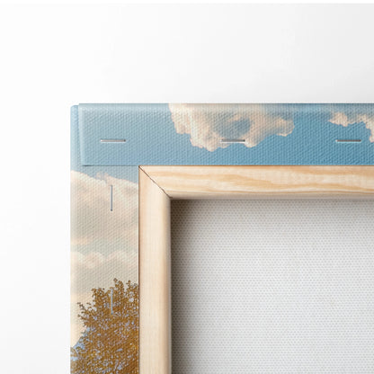 Stunning High-Resolution Nature Wall Art with Floral Path and Majestic Mountains