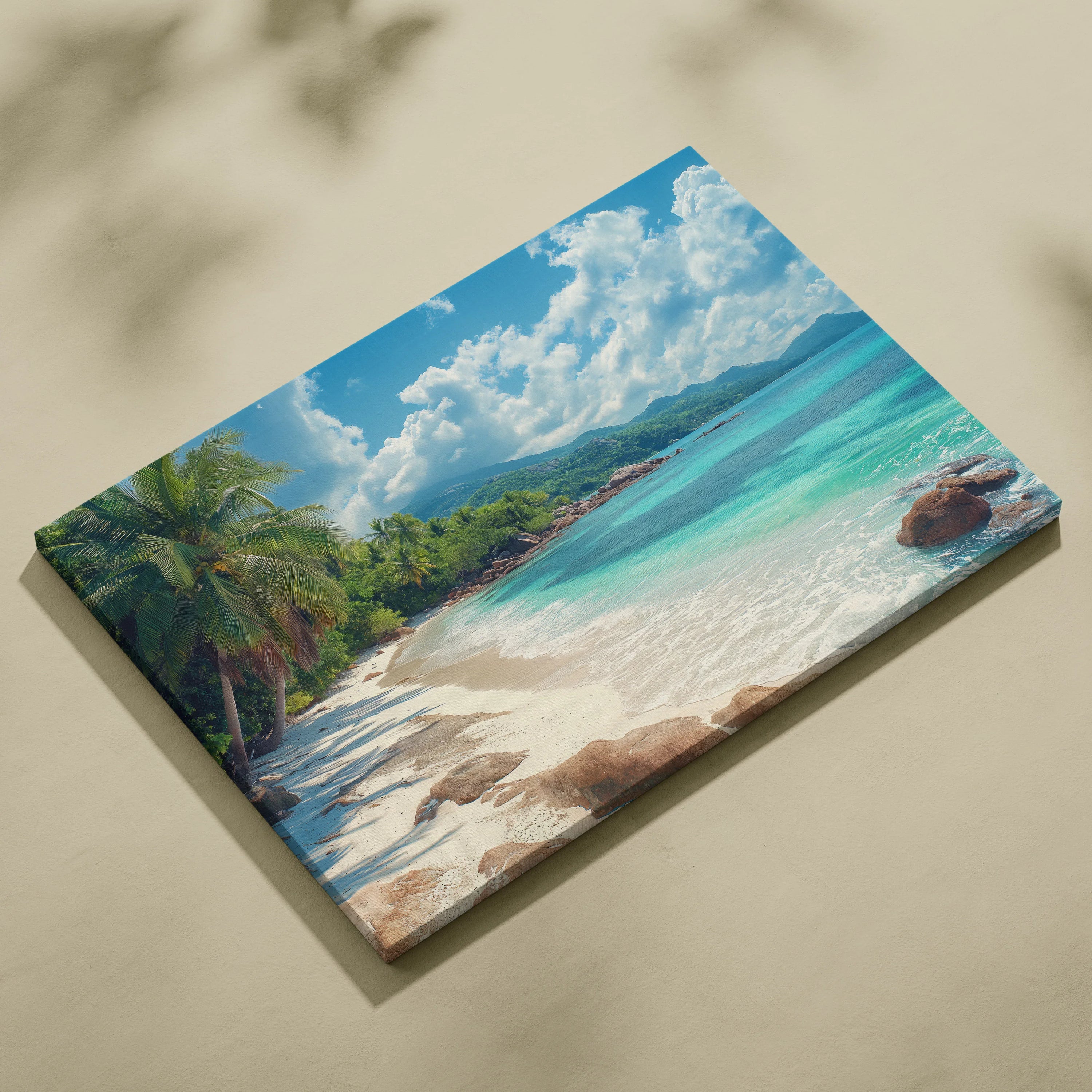 Stunning California Coast Beach Wall Art Canvas Print for Home Decor