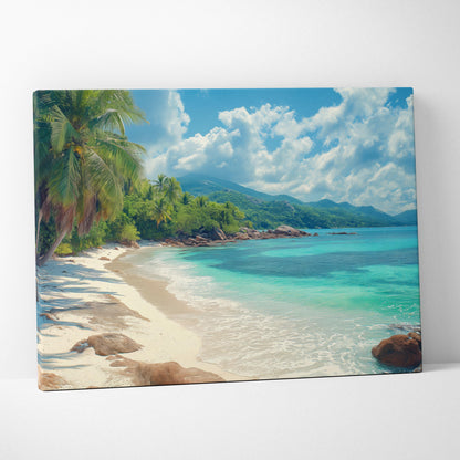 Stunning California Coast Beach Wall Art Canvas Print for Home Decor