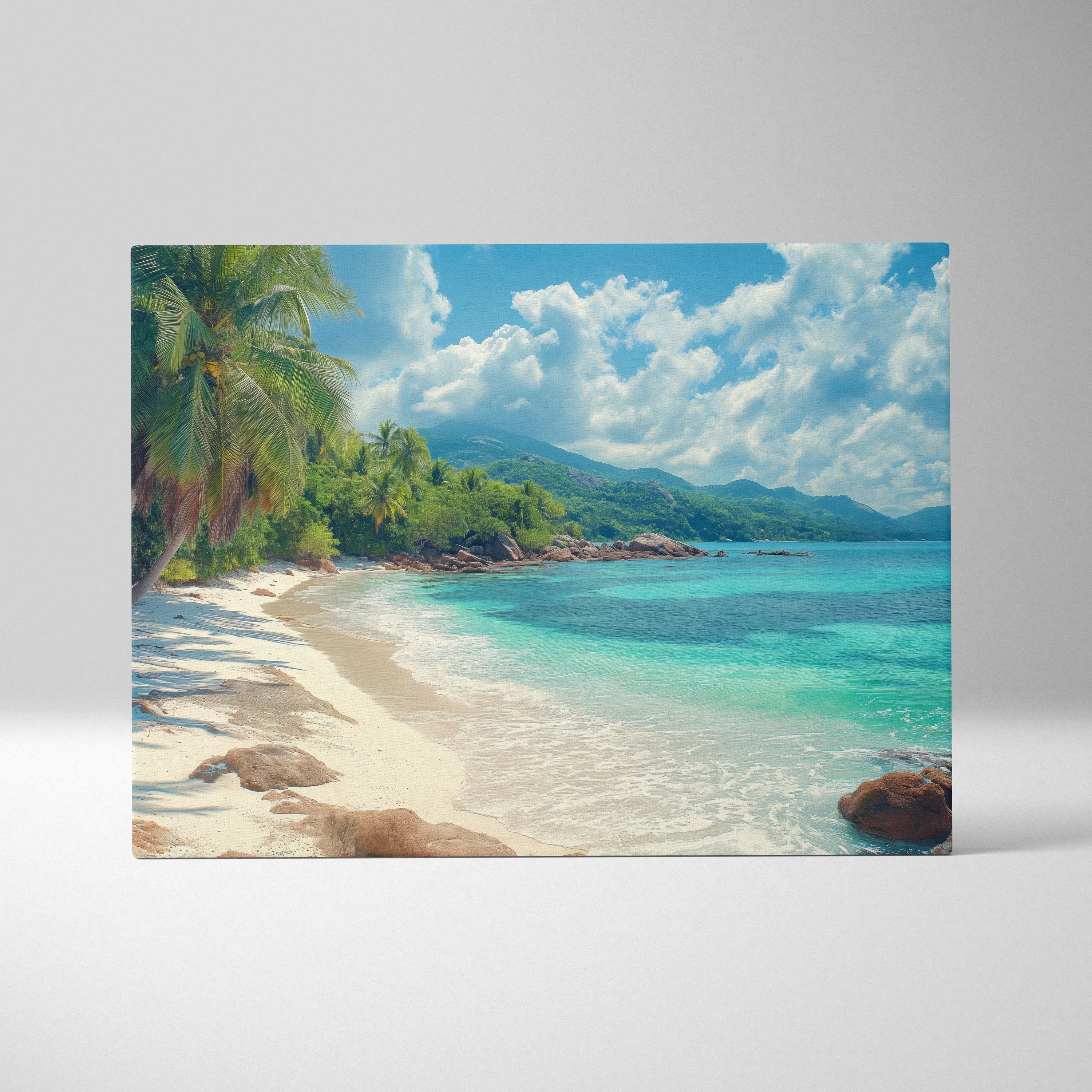 Stunning California Coast Beach Wall Art Canvas Print for Home Decor
