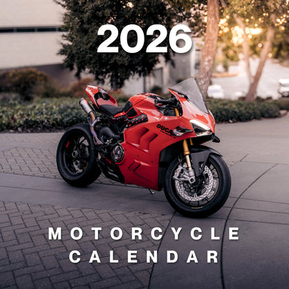 2026 Motorcycle Calendar - Supersports & Sportbikes Calendar - Version 2