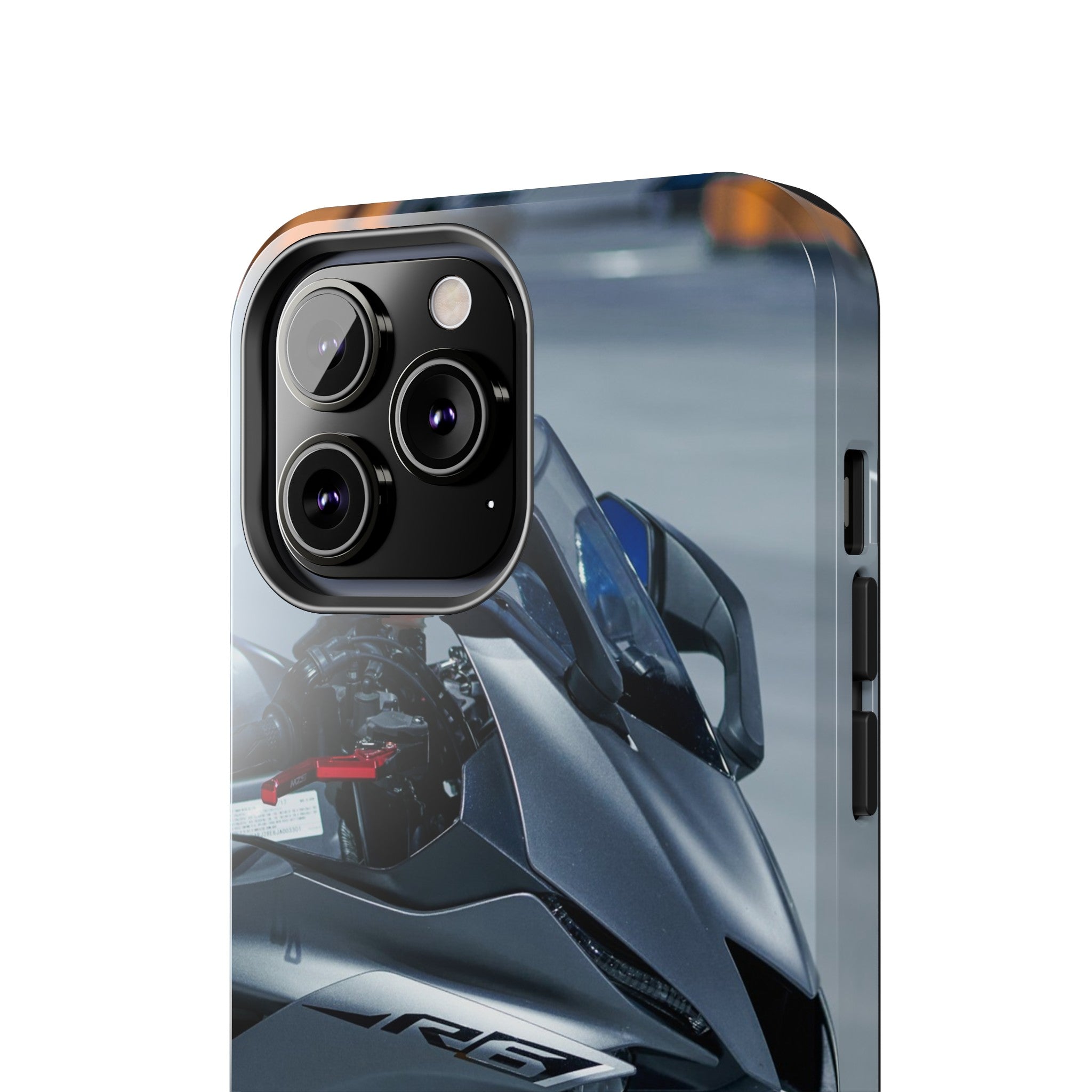 Yamaha R6 Motorcycle iPhone Case and Galaxy Phone Case #004 - Throttle Designs