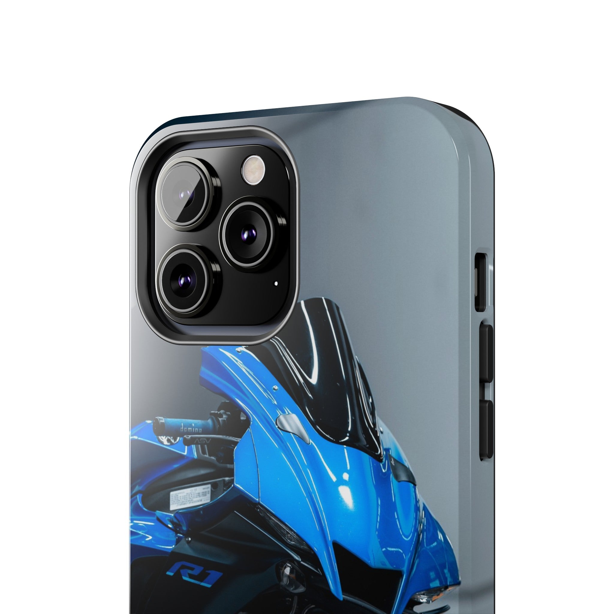 Yamaha R1 Motorcycle iPhone Case and Galaxy Phone Case #016 - Throttle Designs