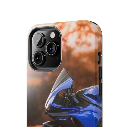 Yamaha R1 Motorcycle iPhone Case and Galaxy Phone Case #027 - Throttle Designs