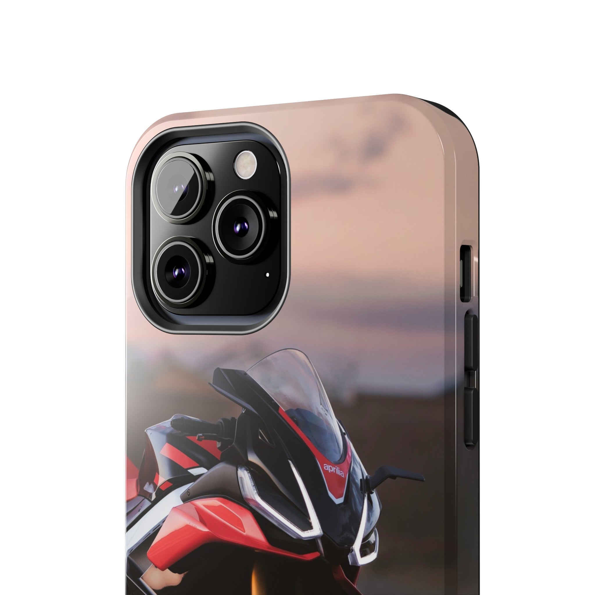 Aprilia RSV4 1100 Factory Motorcycle iPhone Case and Galaxy Phone Case #006 - Throttle Designs