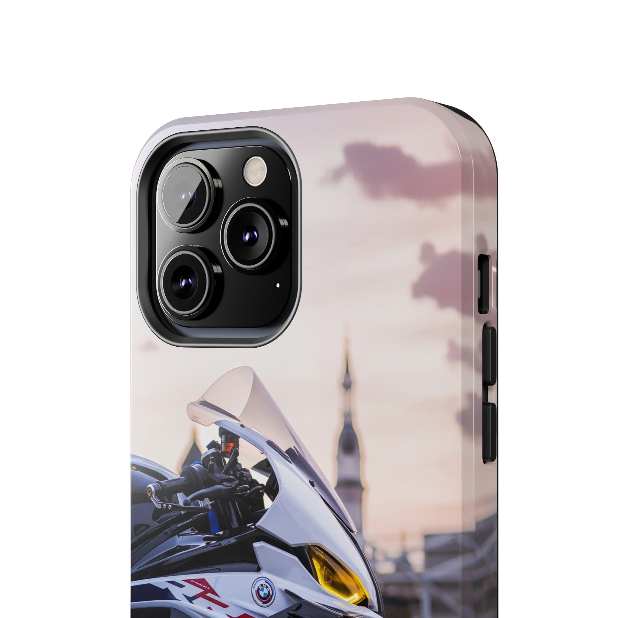 BMW S1000RR Drag Spec Motorcycle iPhone Case and Galaxy Phone Case #003 - Throttle Designs