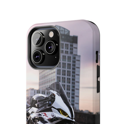 BMW S1000RR Drag Spec Motorcycle iPhone Case and Galaxy Phone Case #009 - Throttle Designs