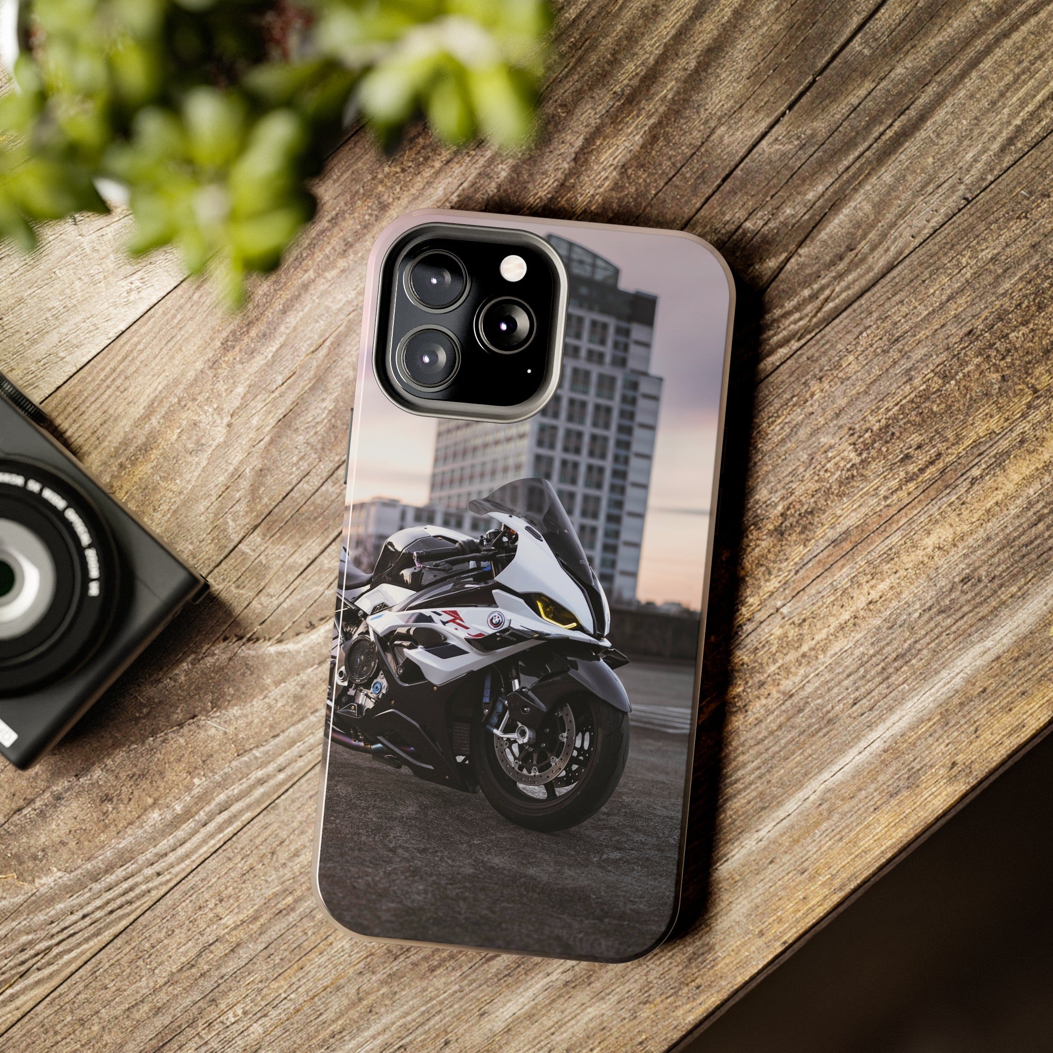 BMW S1000RR Drag Spec Motorcycle iPhone Case and Galaxy Phone Case #009 - Throttle Designs