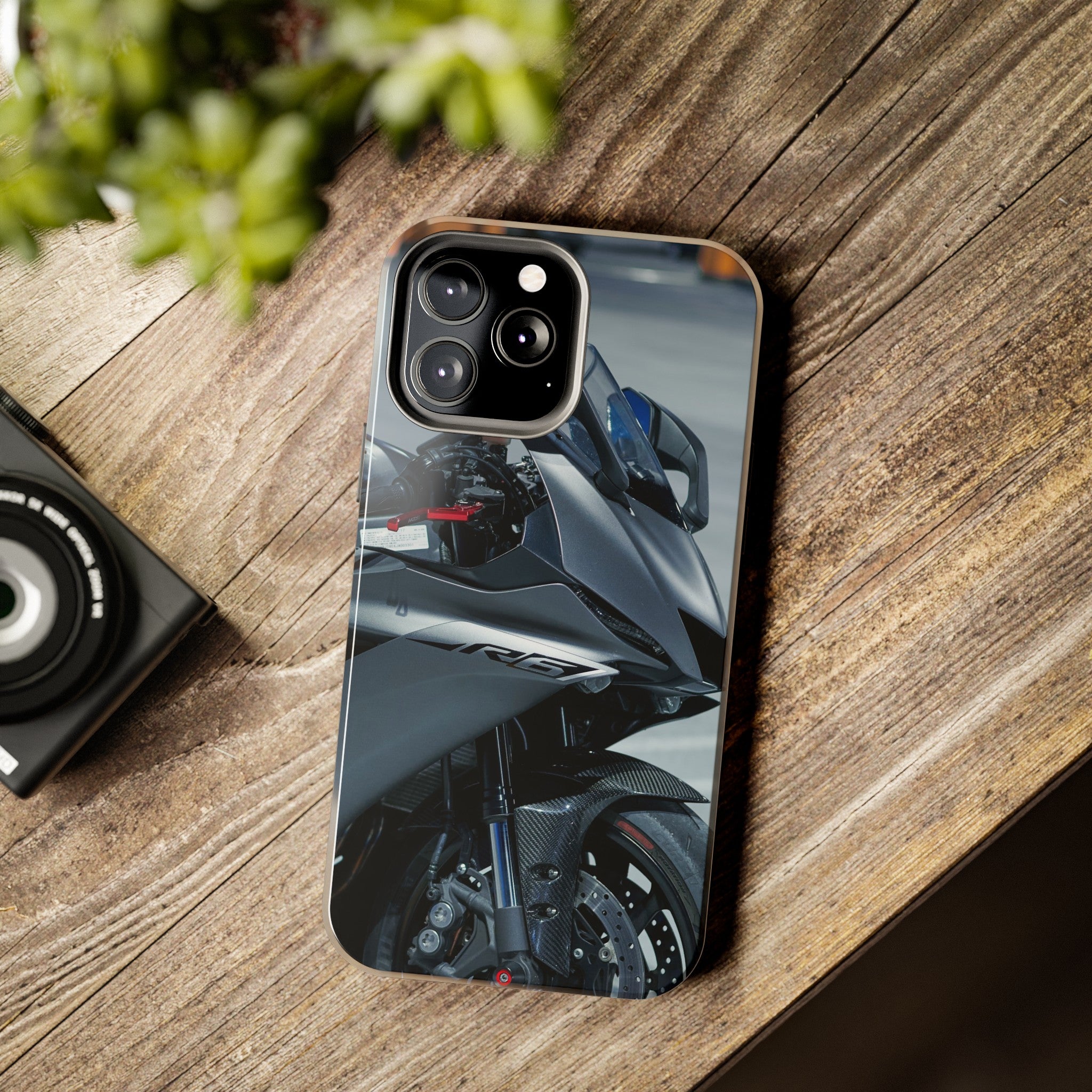 Yamaha R6 Motorcycle iPhone Case and Galaxy Phone Case #004 - Throttle Designs