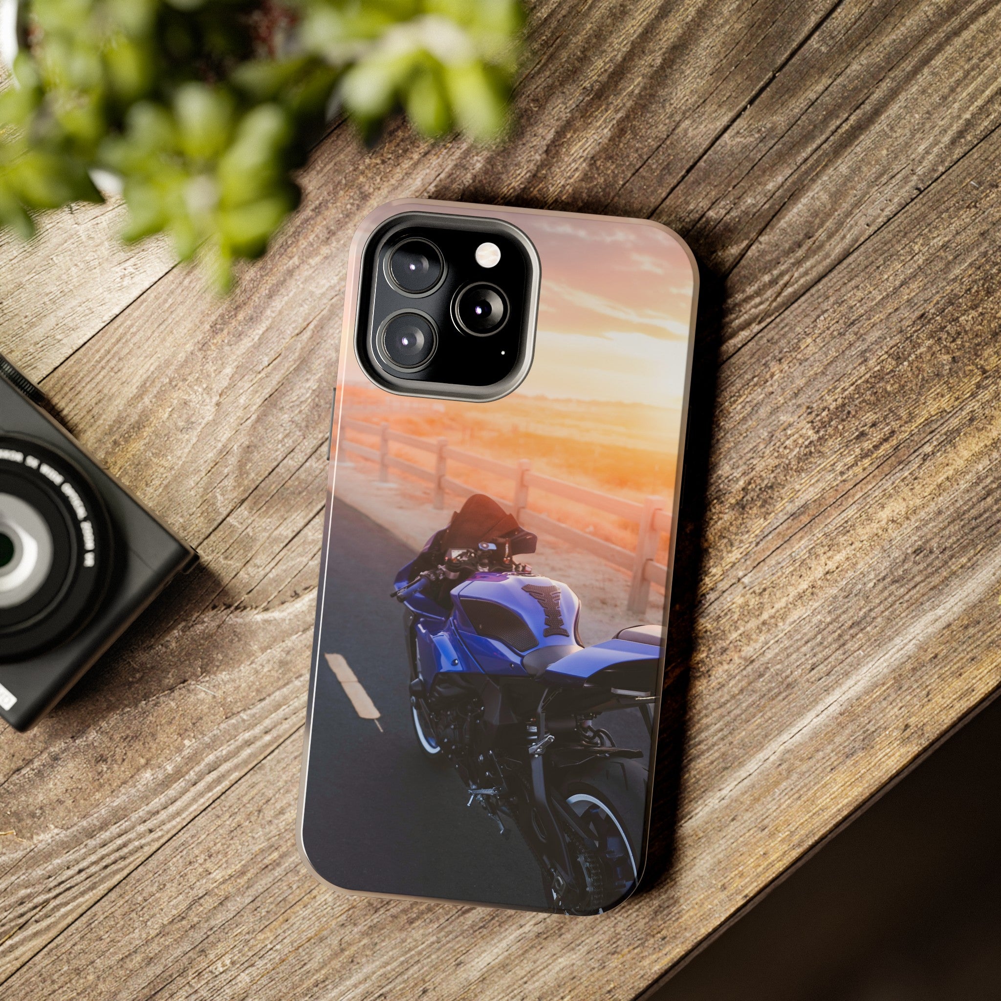 Yamaha R1 Motorcycle iPhone Case and Galaxy Phone Case #005 - Throttle Designs