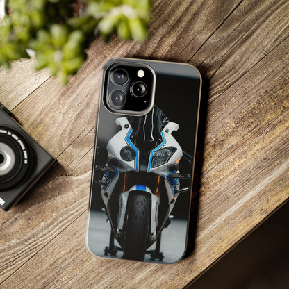 BMW S1000RR HP4 Motorcycle iPhone Case and Galaxy Phone Case #005 - Throttle Designs