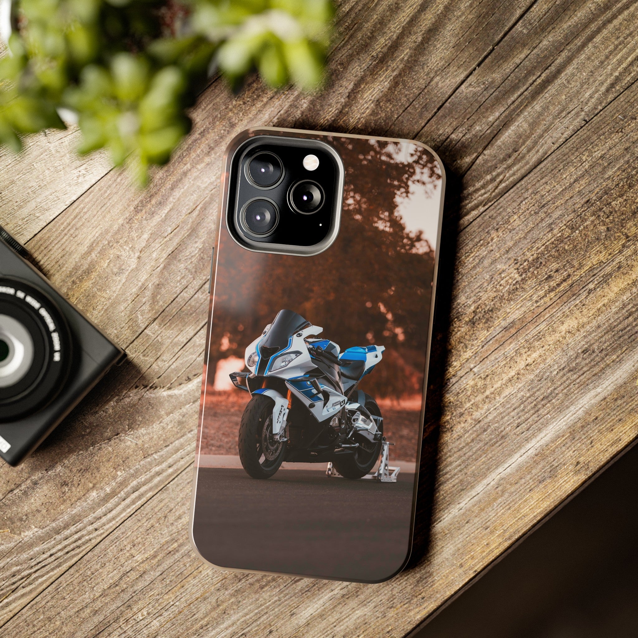 BMW S1000RR HP4 Motorcycle iPhone Case and Galaxy Phone Case #013 - Throttle Designs