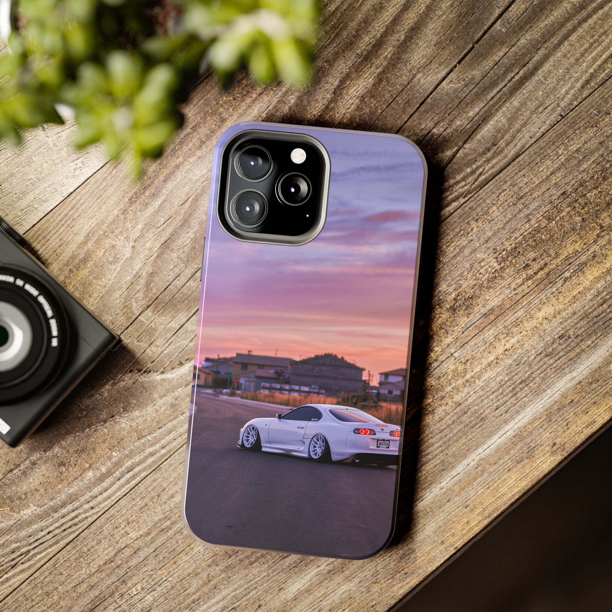 Toyota Supra MK4 Automotive Car iPhone Case and Galaxy Phone Case #001 - Throttle Designs