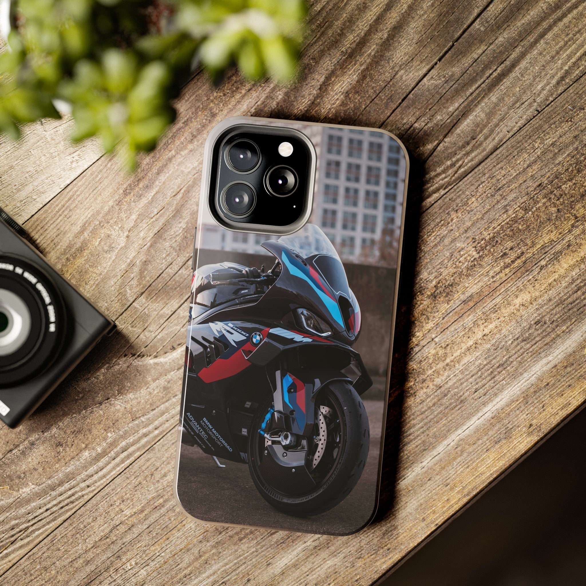 BMW M1000RR Motorcycle iPhone Case and Galaxy Phone Case #003 - Throttle Designs