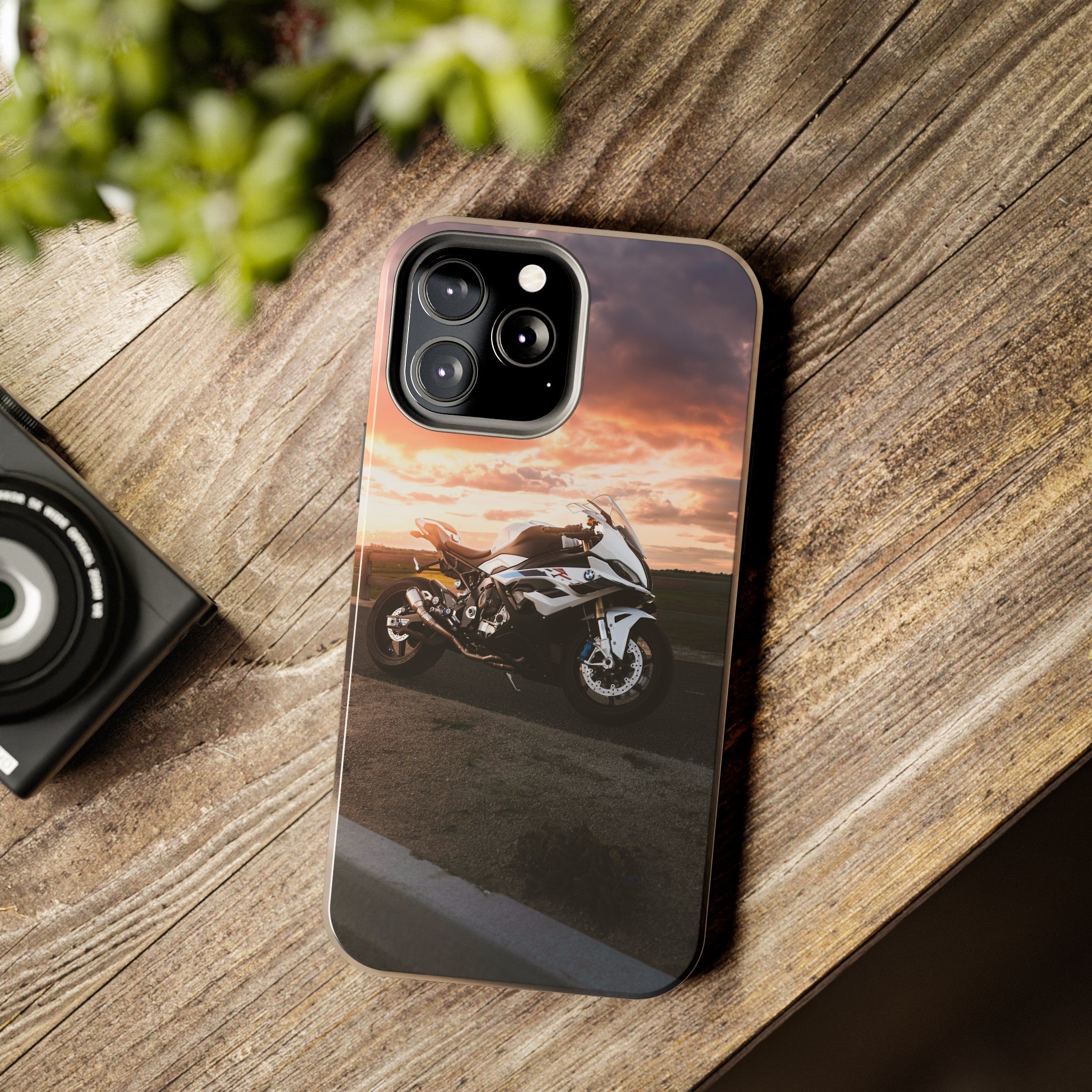 BMW S1000RR Motorcycle iPhone Case and Galaxy Phone Case #038 - Throttle Designs