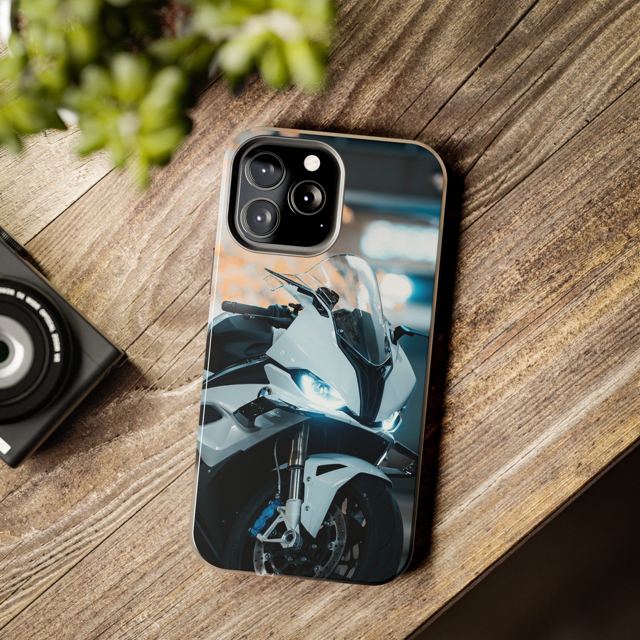 BMW S1000RR Motorcycle iPhone Case and Galaxy Phone Case #040 - Throttle Designs