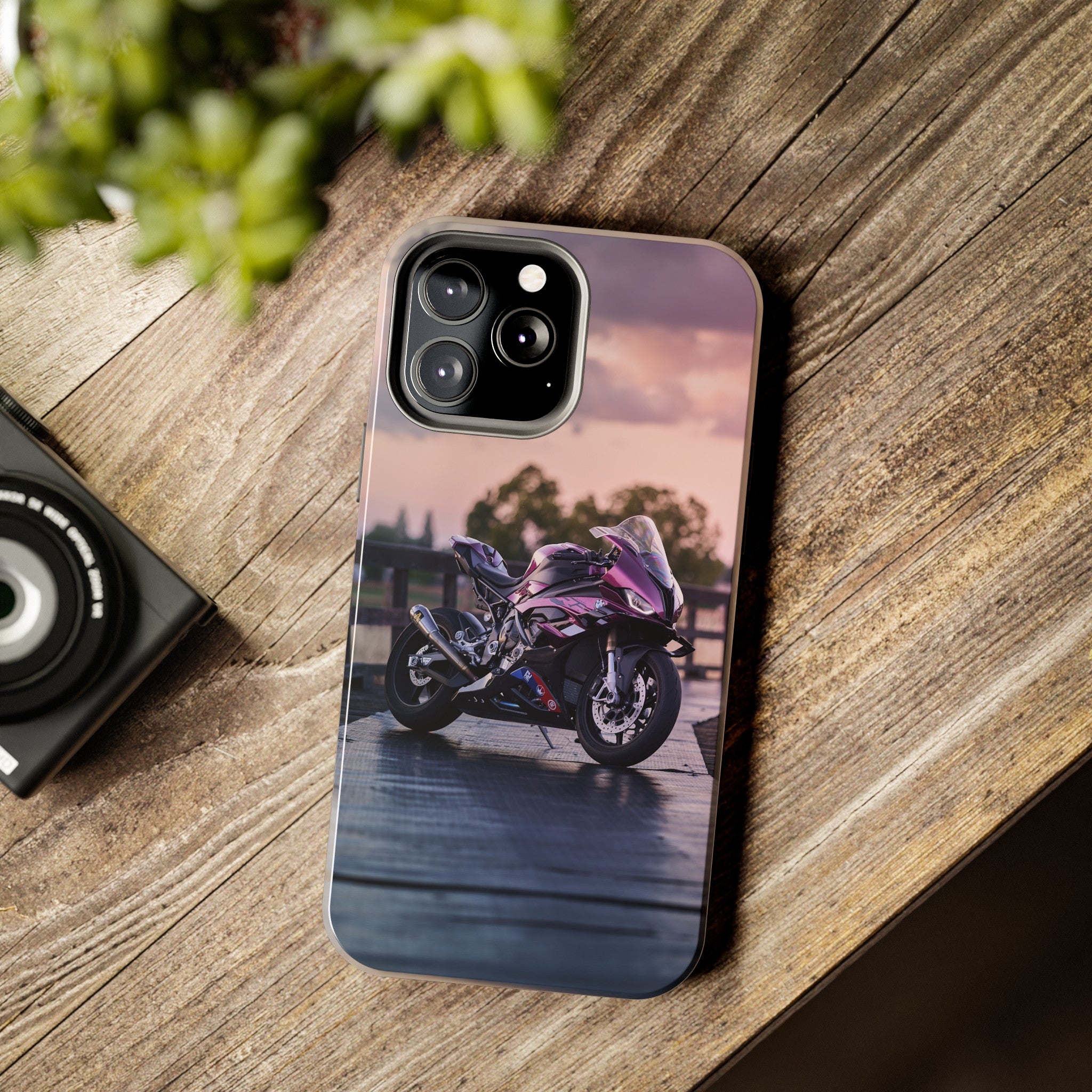 BMW S1000RR Motorcycle iPhone Case and Galaxy Phone Case #018 - Throttle Designs