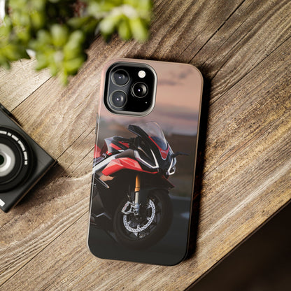 Aprilia RSV4 1100 Factory Motorcycle iPhone Case and Galaxy Phone Case #006 - Throttle Designs