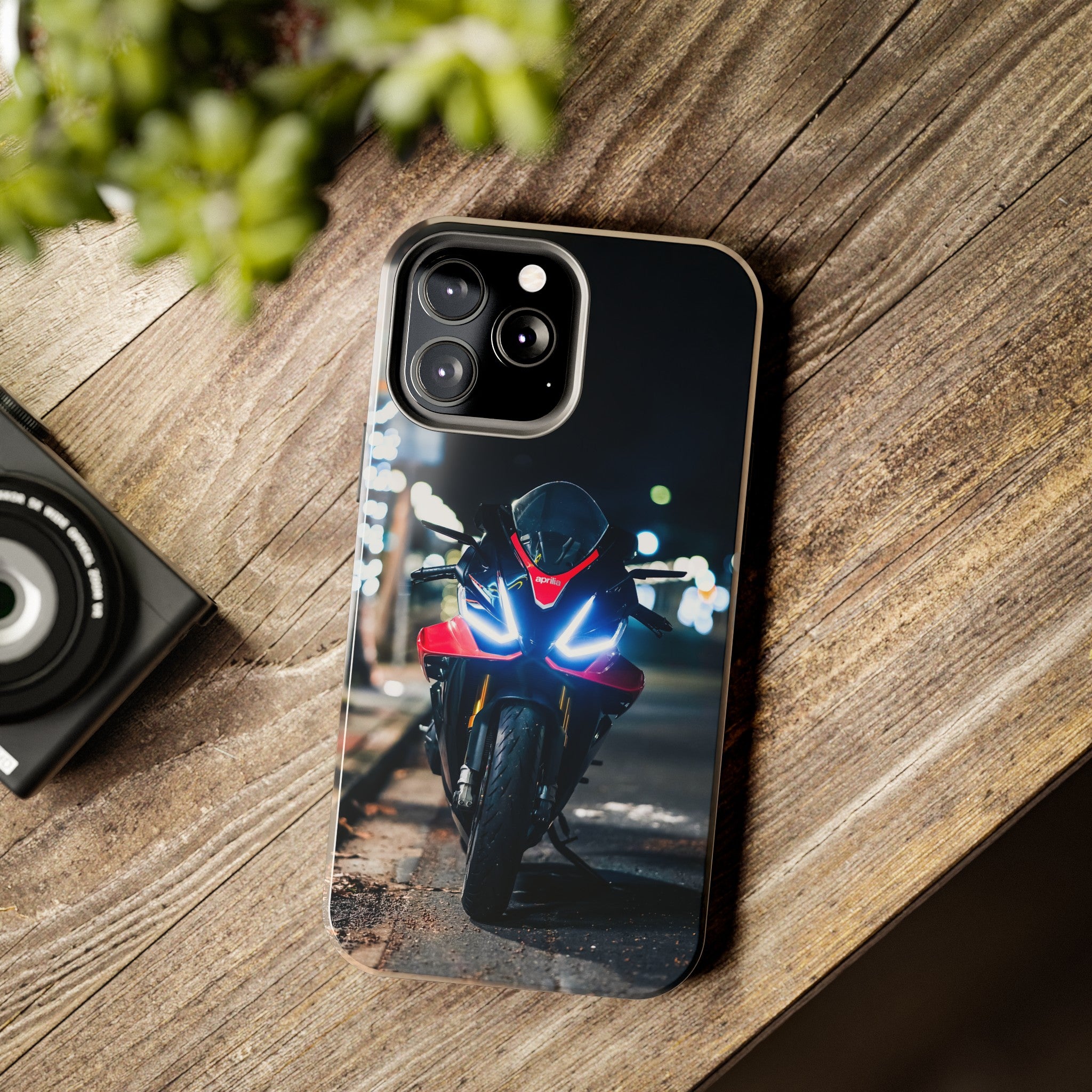 Aprilia RSV4 1100 Factory Motorcycle iPhone Case and Galaxy Phone Case #014 - Throttle Designs