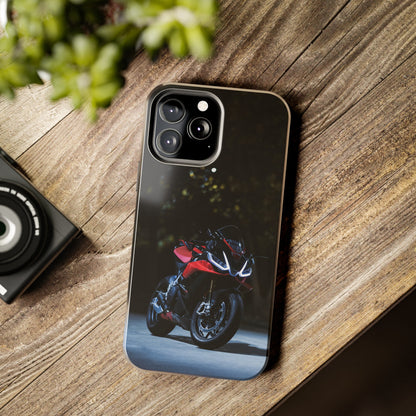 Aprilia RSV4 1100 Factory Motorcycle iPhone Case and Galaxy Phone Case #021 - Throttle Designs