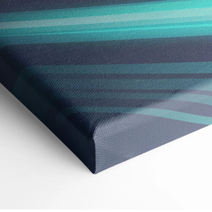 Lamborghini Aventador SVJ Inspired Vaporwave Canvas - Car Artwork Neon Teal Living Room Vaporwave Dreamy Nostalgia Vaporwave Wall Art Canvas