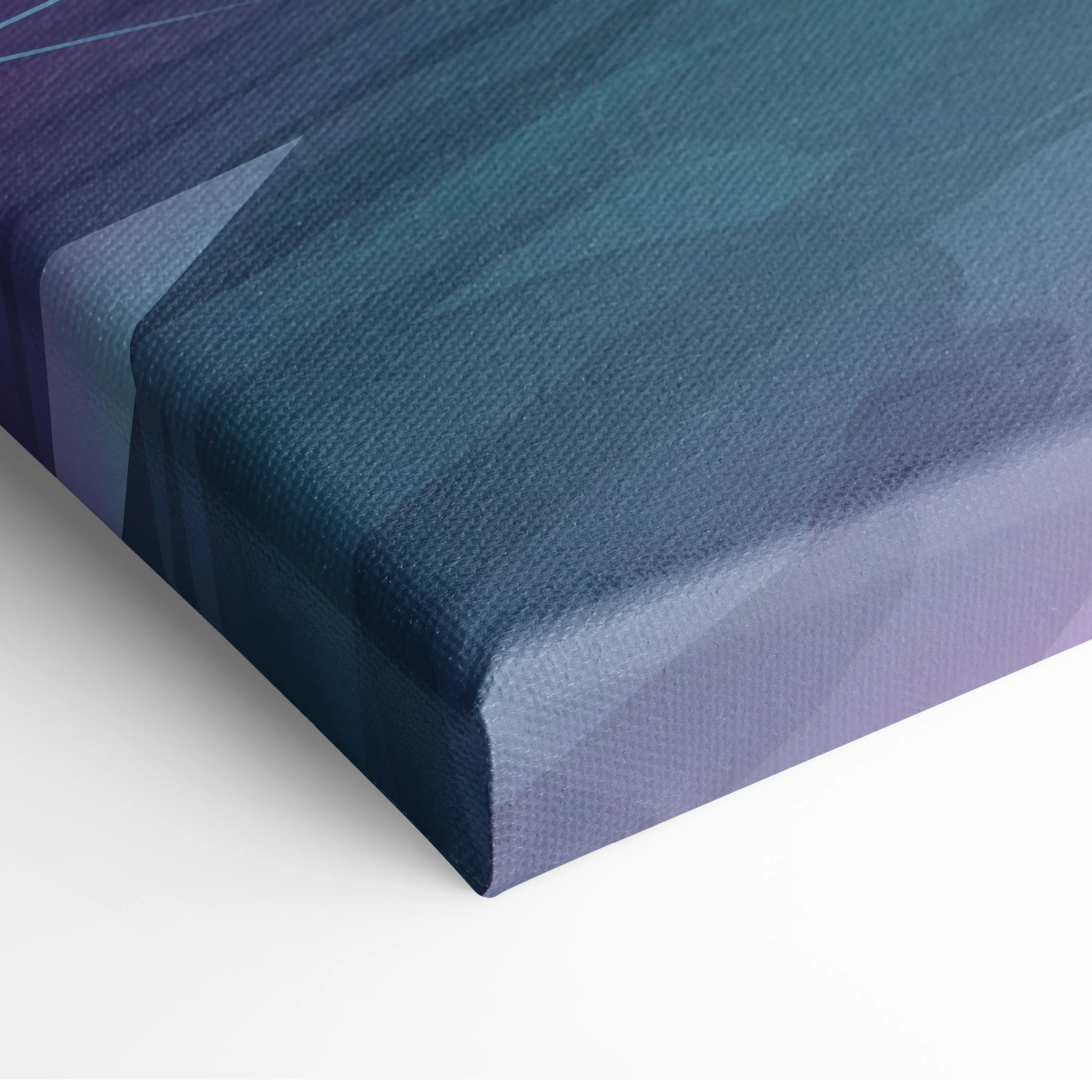 Porsche 911 GT3 Inspired Vaporwave Car Canvas - Car Neon Blues Purple Teal Living Room Vaporwave Futurism Mood Nostalgic Vaporwave Canvas