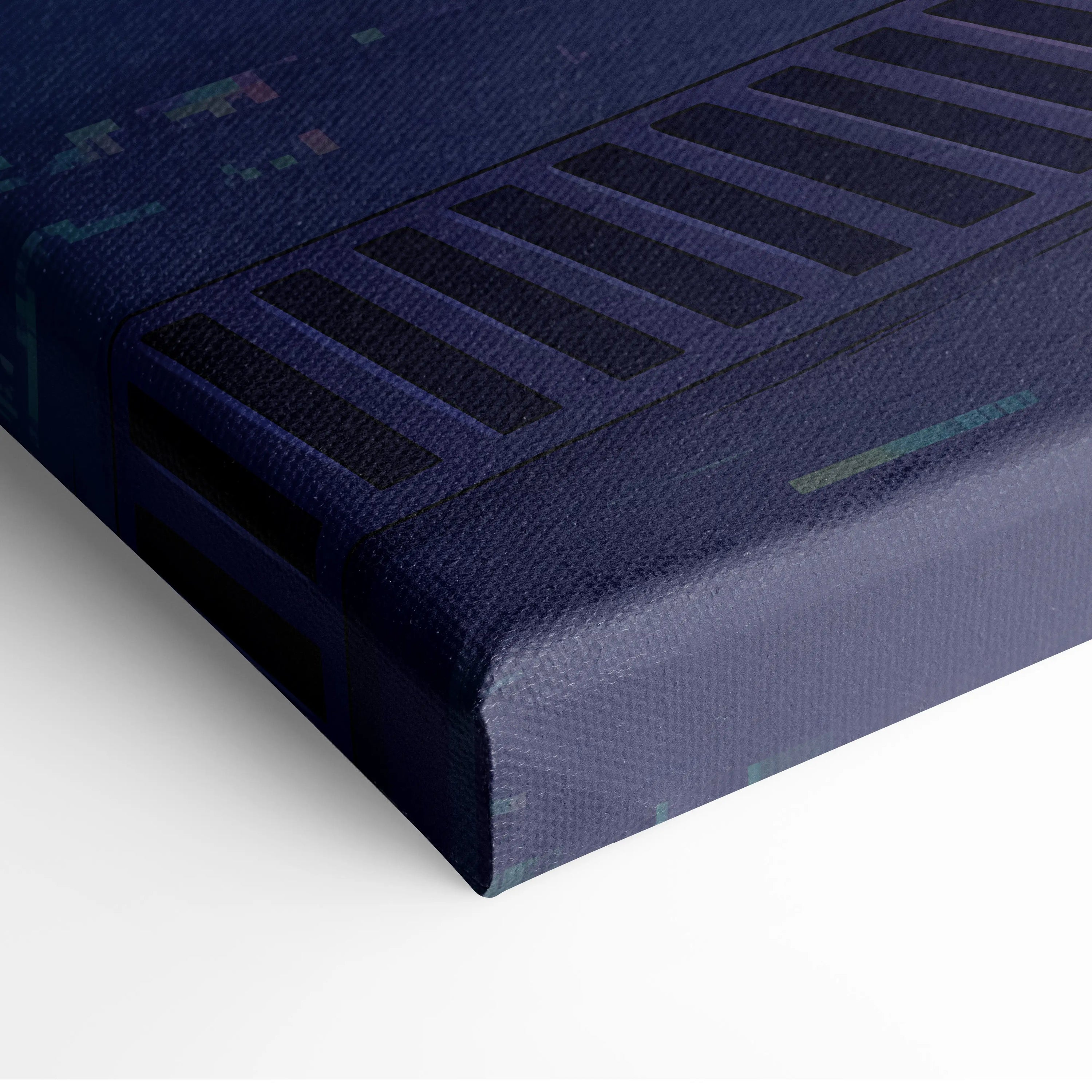 Vaporwave Neon Car Canvas Art - Car Artwork Neon Pink Purple Blue For Living Room Vaporwave Style Mood Nostalgic Canvas
