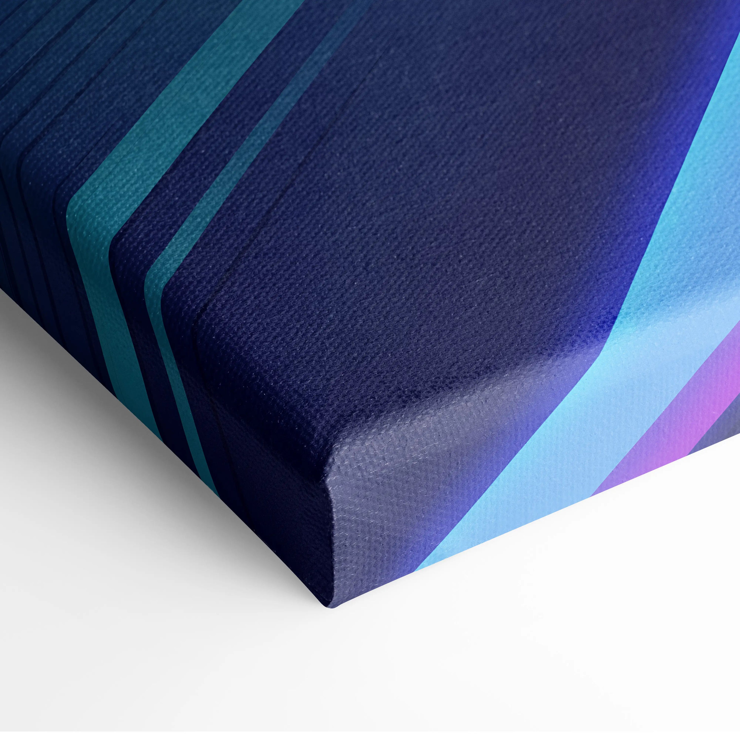 Lamborghini Aventador SVJ Inspired Vaporwave Car Canvas - Car Neon Pink Turquoise Living Room Vaporwave Nostalgic Energy Retrofuturist Wall Art Canvas