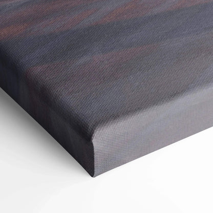 Close-up of Nissan GTR R35 vertical canvas art corner with detailed texture and vivid colors.