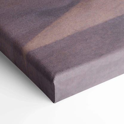 Close-up of Nissan GTR R35 vertical canvas wall art with textured museum-quality print.