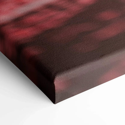 Red and black abstract BMW S1000RR high resolution canvas art corner close-up.