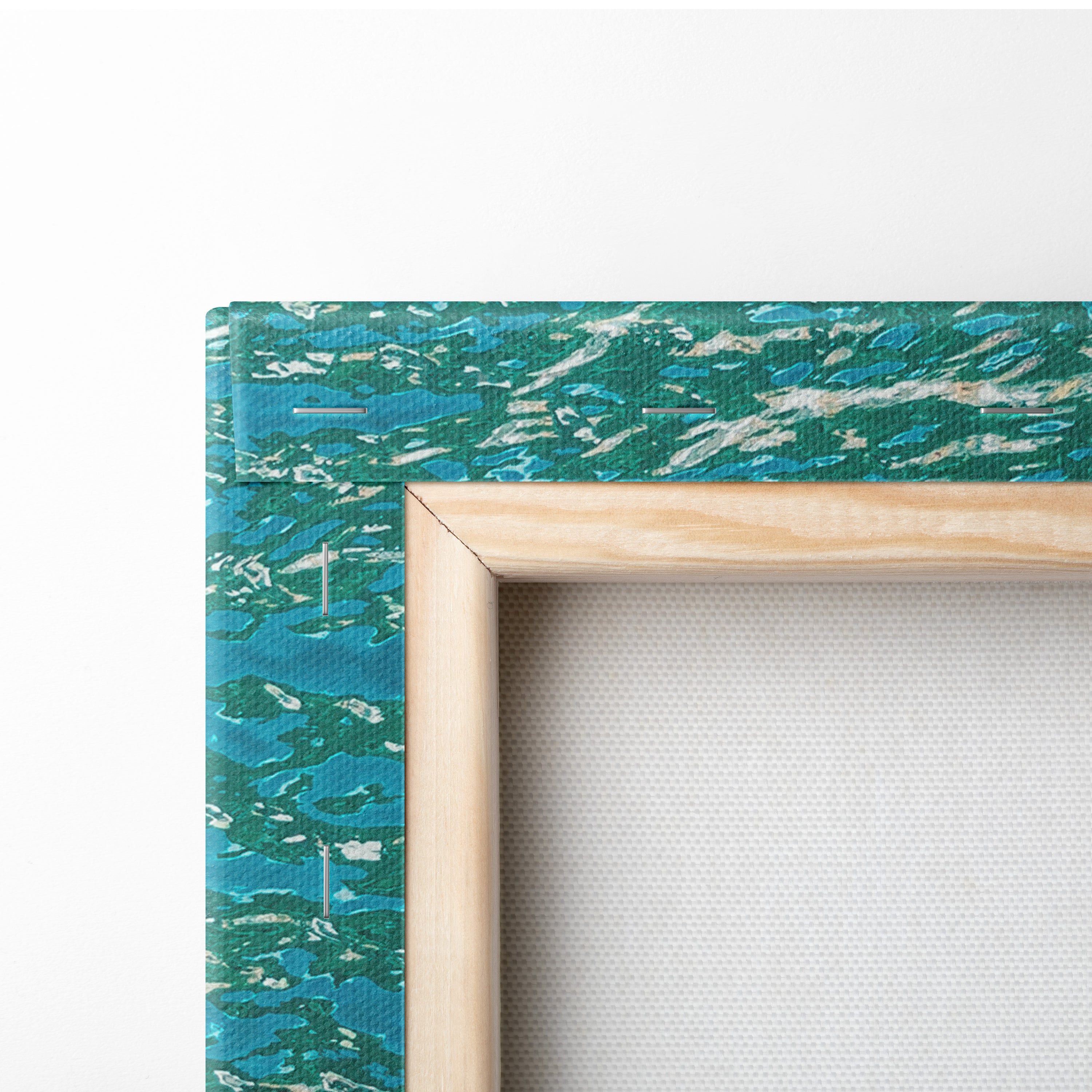 Digital Art - Tropical Theme - clear, turquoise water of a tropical sea