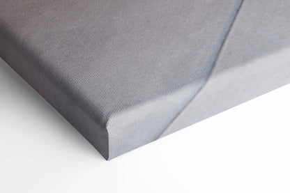 Close-up of Yamaha R6 motorcycle canvas art edge with high-resolution print on stretched canvas wall art.